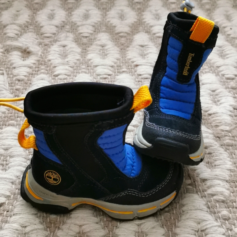 Timberland Blue Thermolite Toddler Winter Boots 5.5